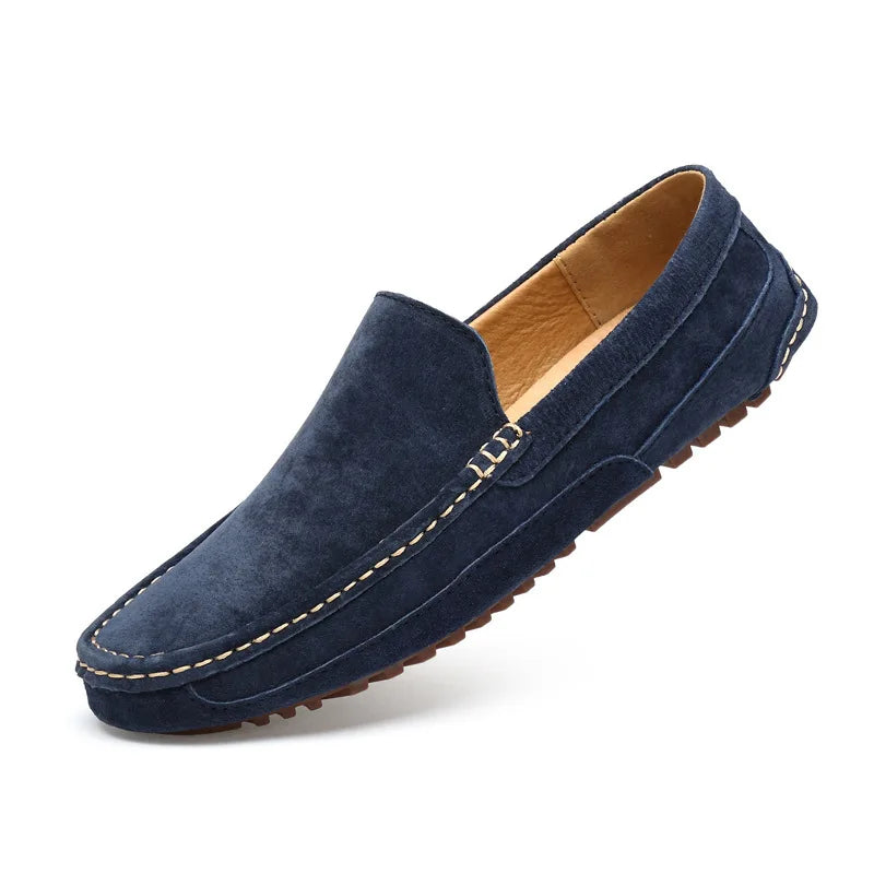 Elegante Herren Loafer – Handgefertigt aus hochwertigem Wildleder
