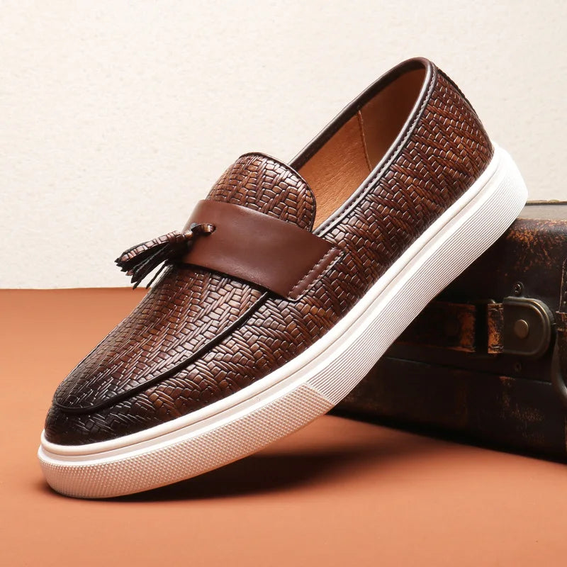 Elegante Herren Loafer – Hochwertiges Echtleder in Schwarz & Braun – Stilvoll & Komfortabel