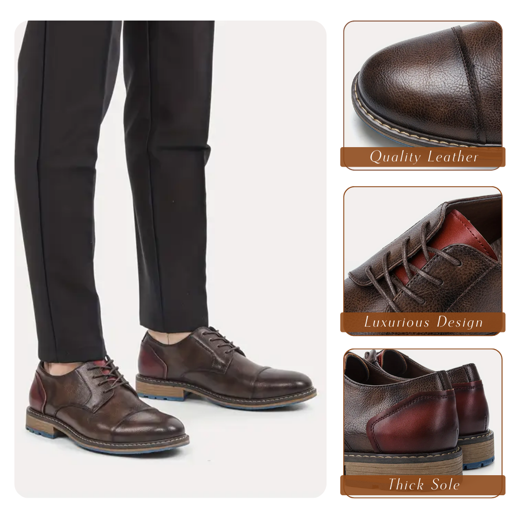 Elegante Herren Schnürschuhe in großen Größen – Komfortabel & Stilvoll
