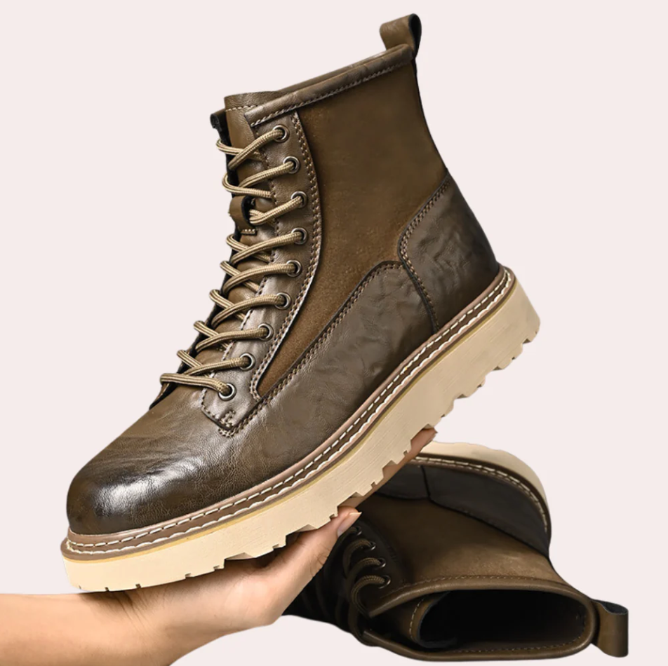 Elegante Herren Stiefel – Hochwertige Leder Boots für Winter – Komfortabel & Stilvoll