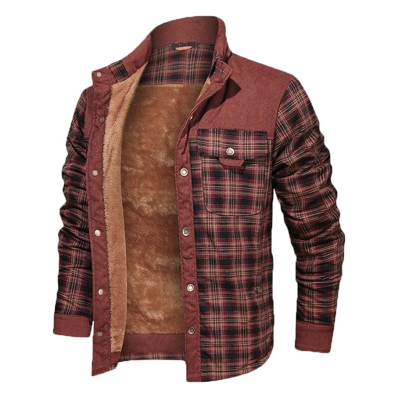 Elegante Herren Winterjacke – Weiches Futter & Strapazierfähiges Material 1