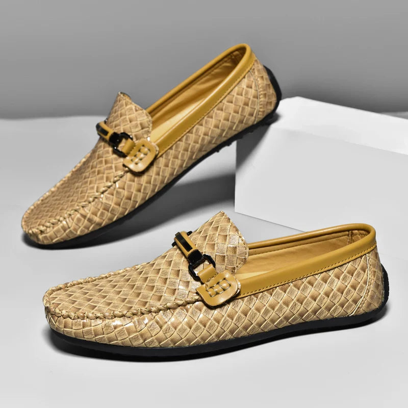 Elegante Herrenloafer aus Leder – Komfortabel & Stilvoll