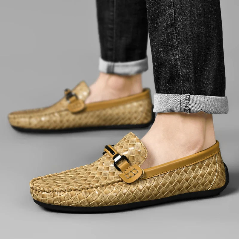 Elegante Herrenloafer aus Leder – Komfortabel & Stilvoll