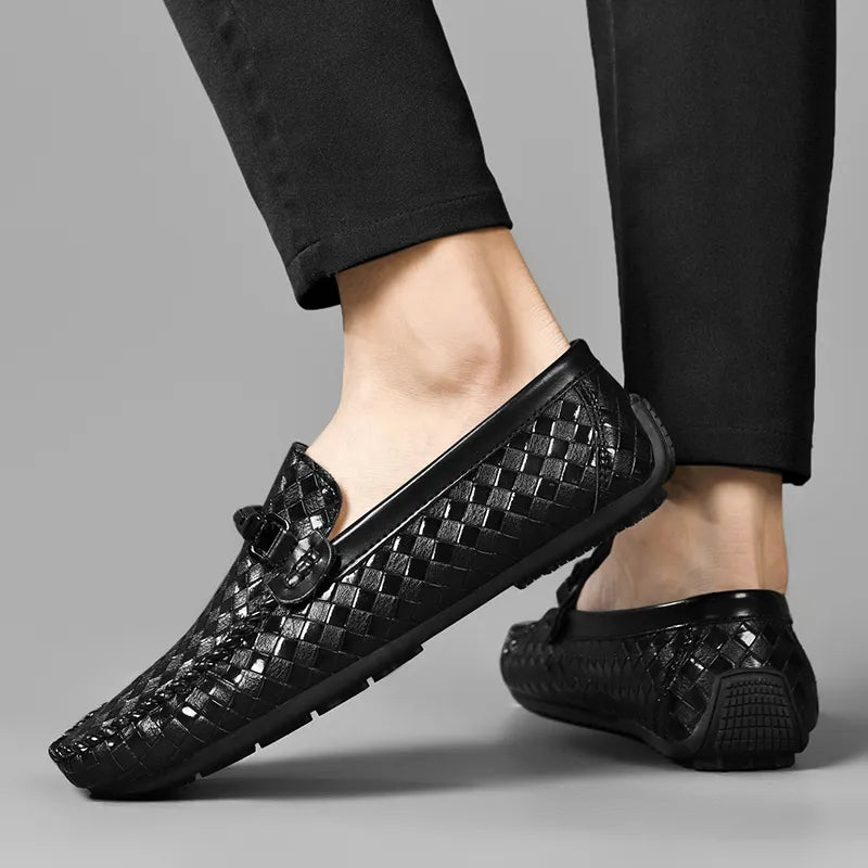 Elegante Herrenloafer aus Leder – Komfortabel & Stilvoll