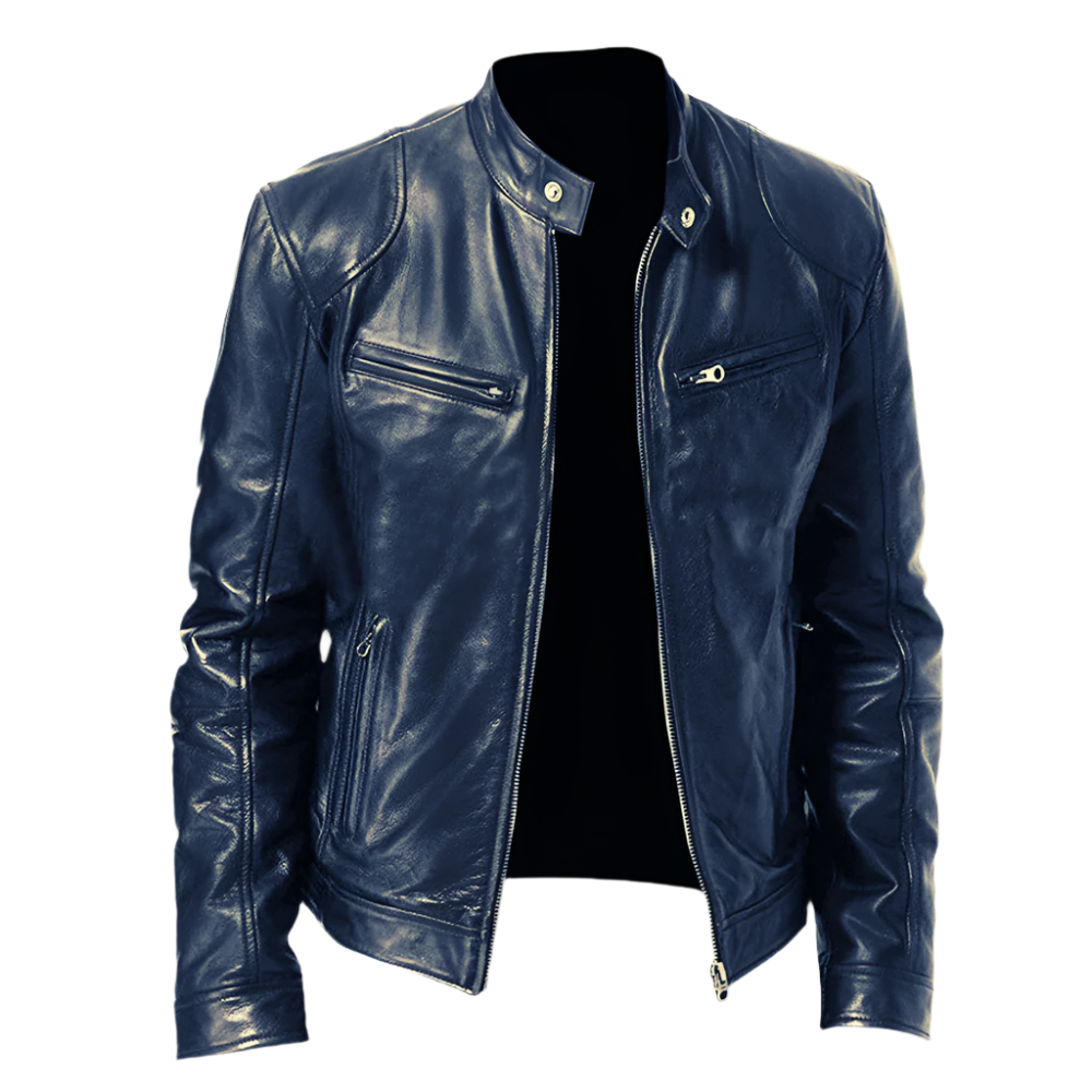 Elegante Lederjacke Herren – Hochwertiges Leder – Zeitloses Design & Vielseitig 4