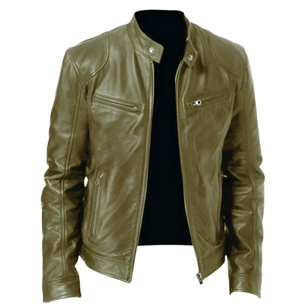 Elegante Lederjacke Herren – Hochwertiges Leder – Zeitloses Design & Vielseitig 5