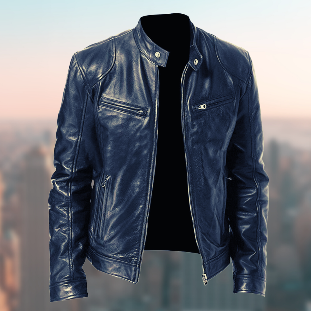 Elegante Lederjacke für Herren – Stilvoll & Vielseitig