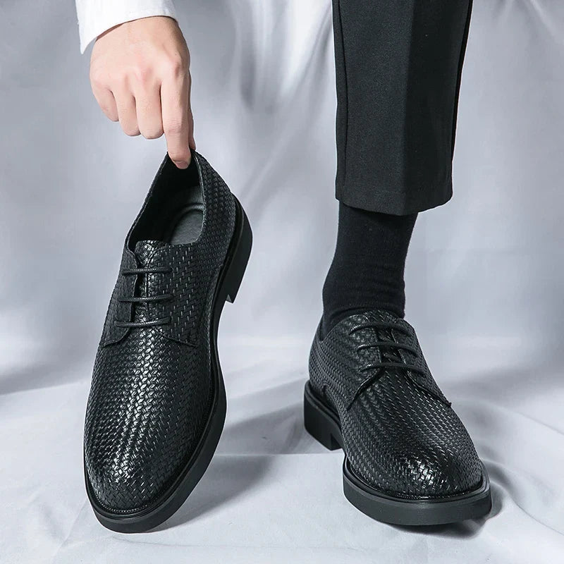 Elegante Lederoxfords für Herren – Hochwertiges Design & Komfort