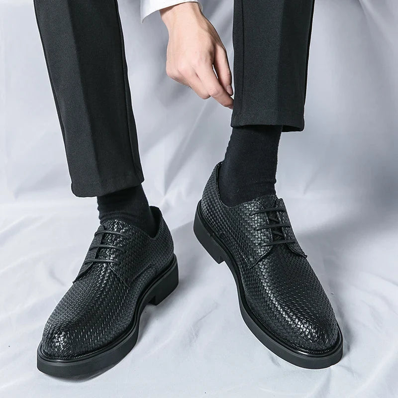 Elegante Lederoxfords für Herren – Hochwertiges Design & Komfort