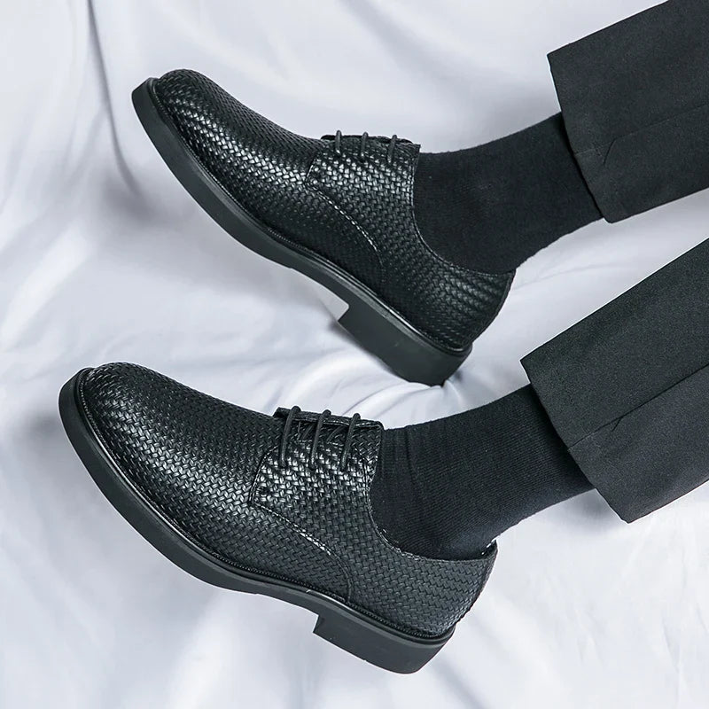 Elegante Lederoxfords für Herren – Hochwertiges Design & Komfort