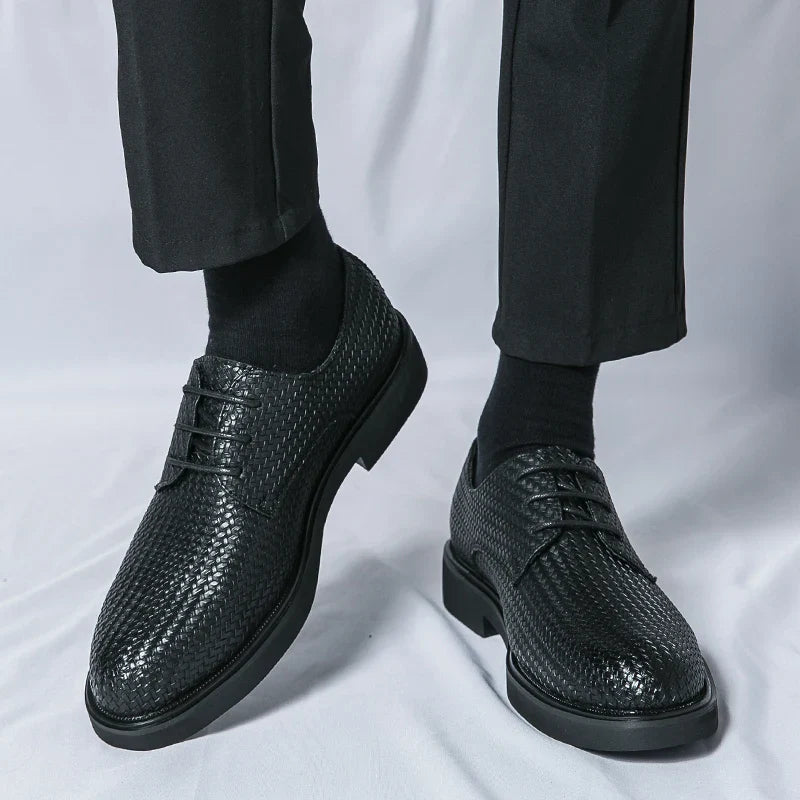 Elegante Lederoxfords für Herren – Hochwertiges Design & Komfort