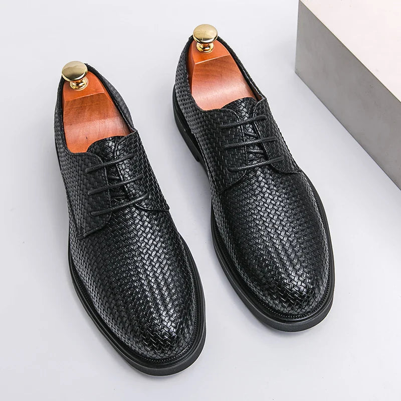Elegante Lederoxfords für Herren – Hochwertiges Design & Komfort