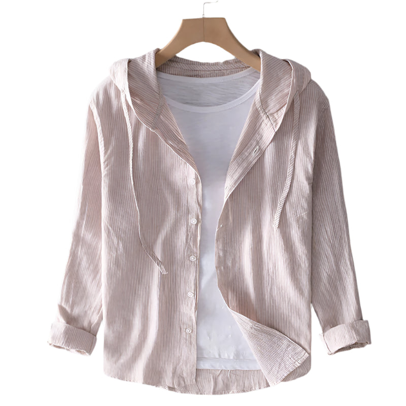 Elegante Leinenbluse Damen – Atmungsaktiv & Pflegeleicht – Zeitloser Schnitt