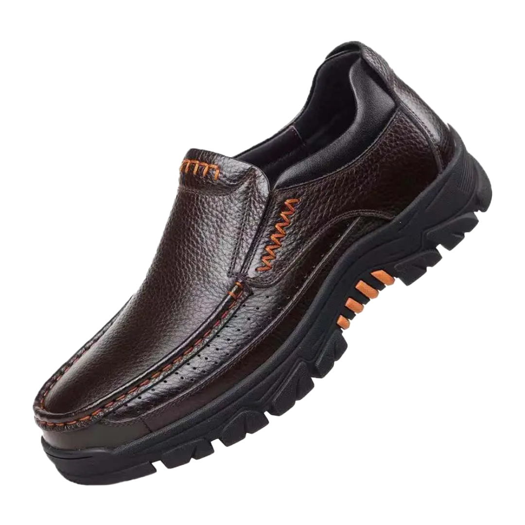 Elegante Oxford-Herrenschuhe – Handgefertigt aus Italienischem Leder – Komfortabel & Vielseitig