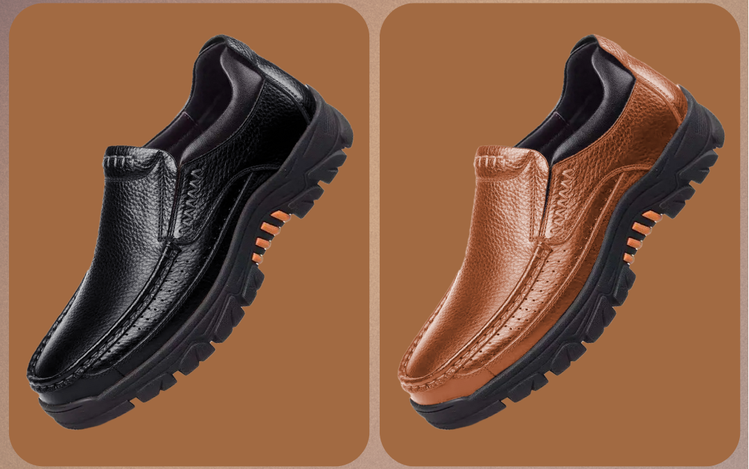 Elegante Oxford-Herrenschuhe – Handgefertigt aus Italienischem Leder – Komfortabel & Vielseitig