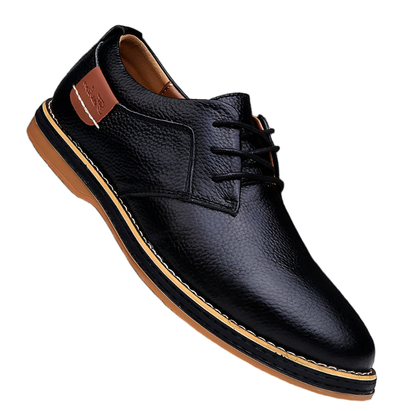 Elegante Oxfordschuhe aus Leder für Herren – Stilvoll & Komfortabel