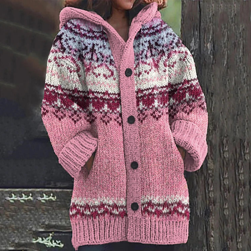 Elegante Strickjacke Damen – Gemütlich & Vielseitig – Klassisches Design mit Knopfleiste