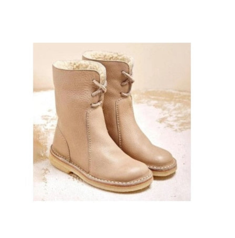 Elegante Vintage Stiefel – Wasserdicht mit Wollfutter – Stilvoll und Warm