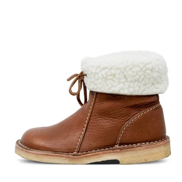 Elegante Vintage Stiefel – Wasserdicht mit Wollfutter – Stilvoll und Warm