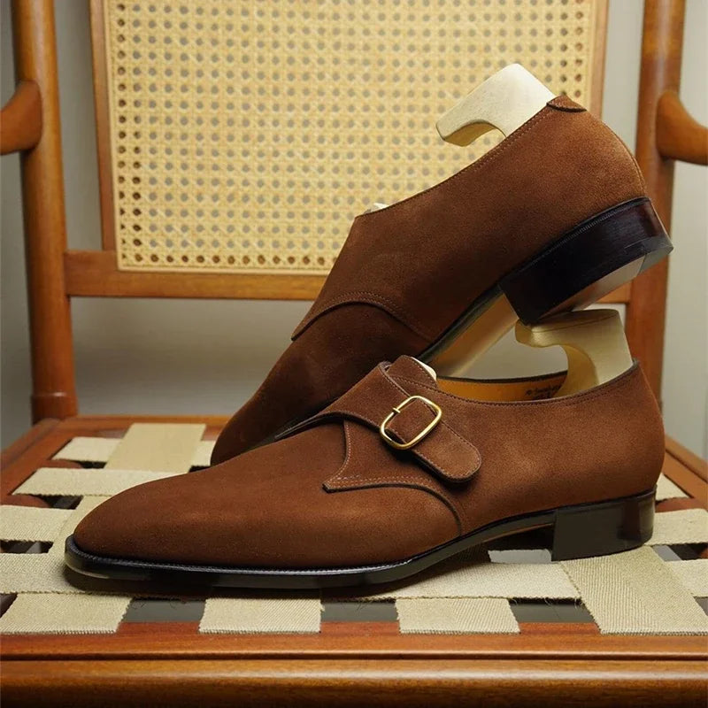 Elegante Wildleder-Herrenschuhe – Stilvoll & Vielseitig