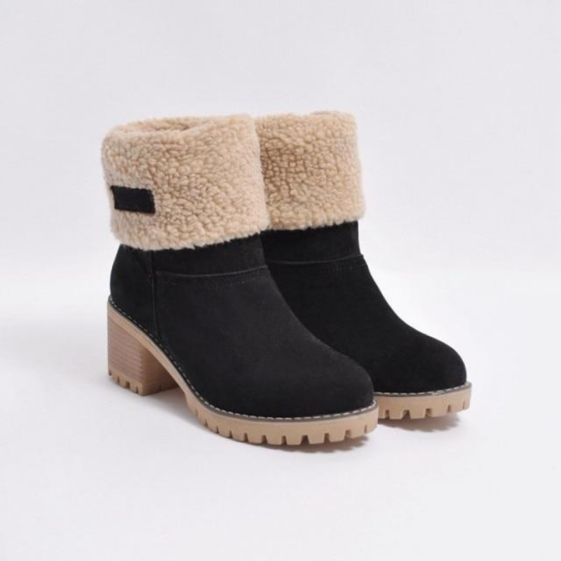 Elegante Damenstiefel – Warm gefüttert für den Winter 0