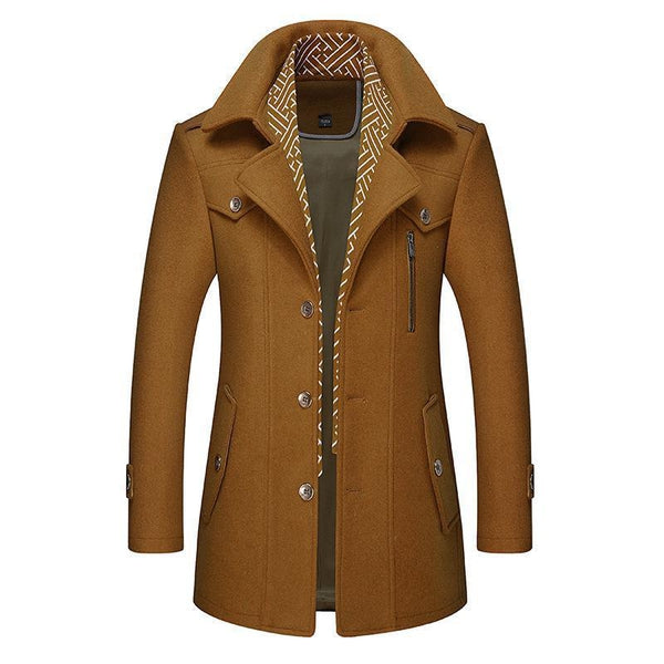 Eleganter Herrenmantel – Zeitloser Stil & Komfort