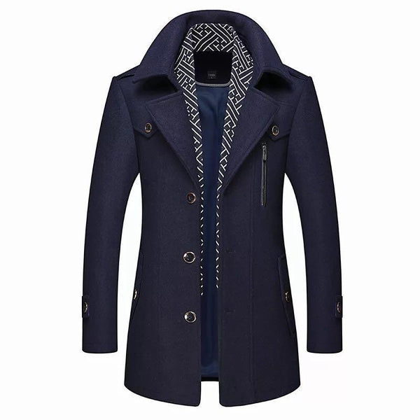 Eleganter Herrenmantel – Zeitloser Stil & Komfort