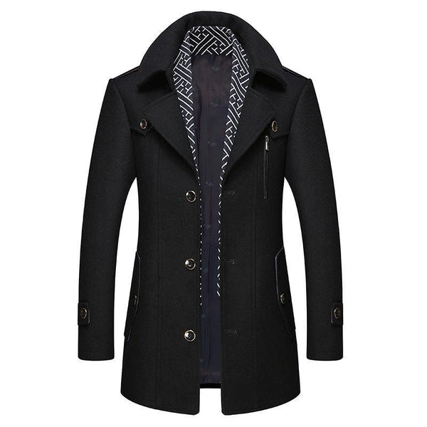 Eleganter Herrenmantel – Zeitloser Stil & Komfort