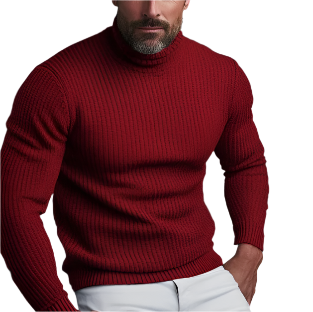 Eleganter Rollkragenpullover – Herren Rollkragenpullover – Luxuriös & Vielseitig 1