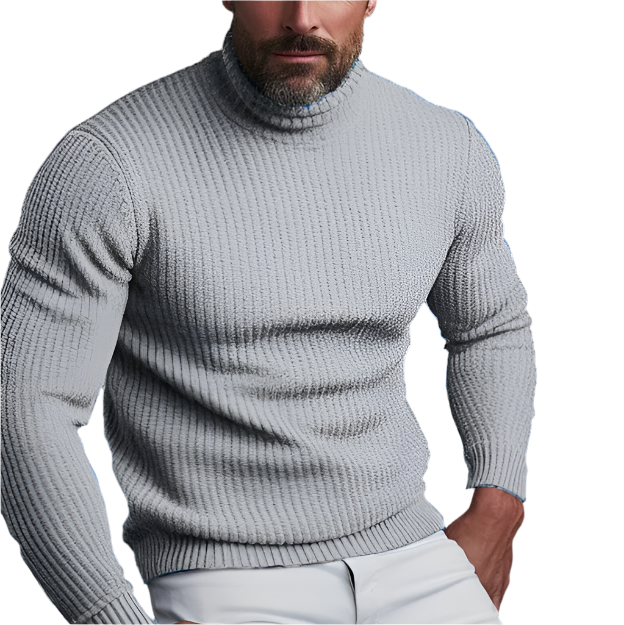 Eleganter Rollkragenpullover – Herren Rollkragenpullover – Luxuriös & Vielseitig 2