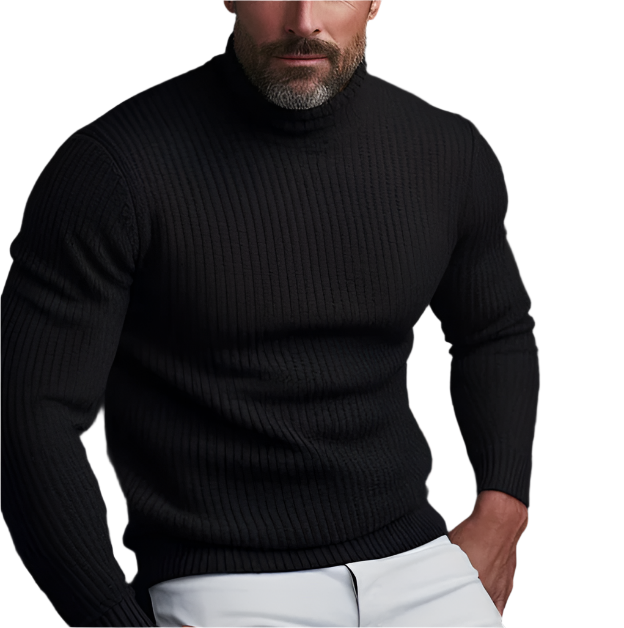 Eleganter Rollkragenpullover – Herren Rollkragenpullover – Luxuriös & Vielseitig 0