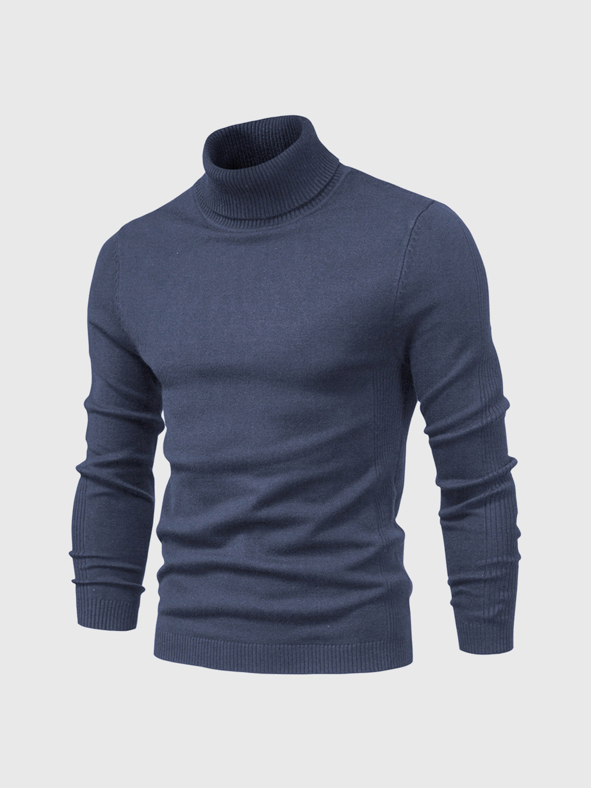 Eleganter Rollkragenpullover für Herren – Hochwertige Baumwolle & Pflegeleicht 2