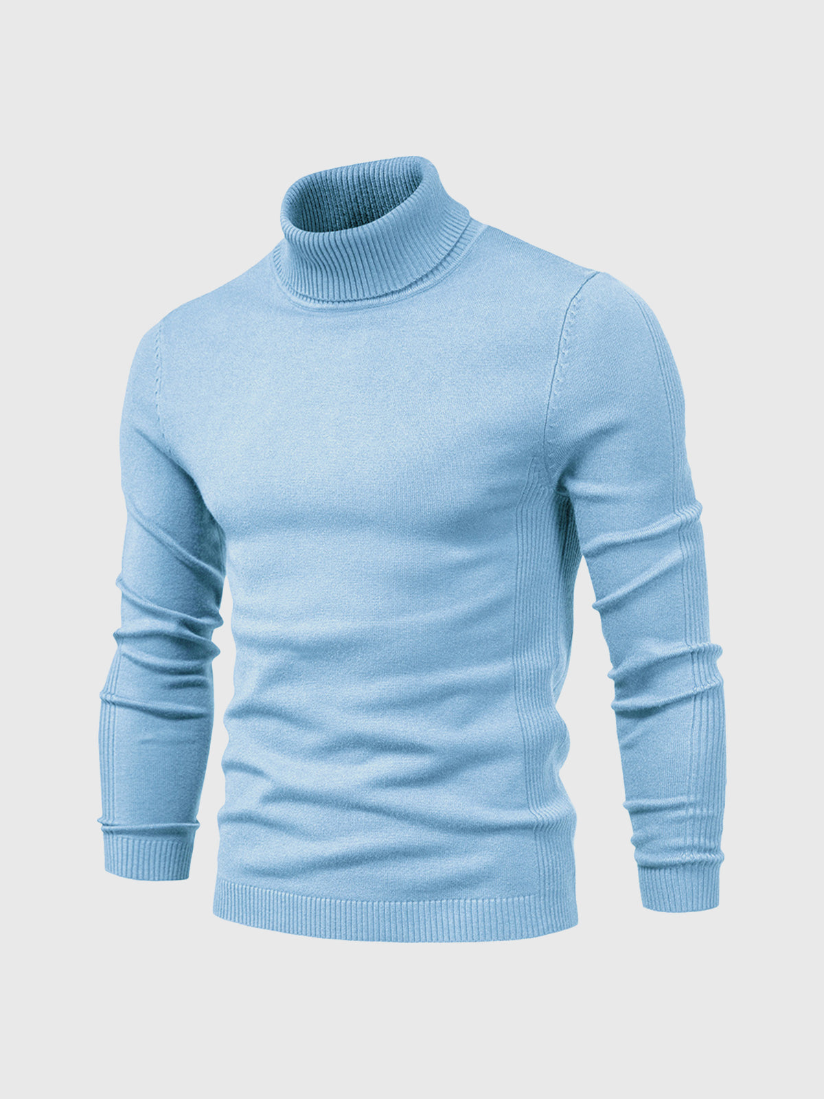 Eleganter Rollkragenpullover für Herren – Hochwertige Baumwolle & Pflegeleicht 3