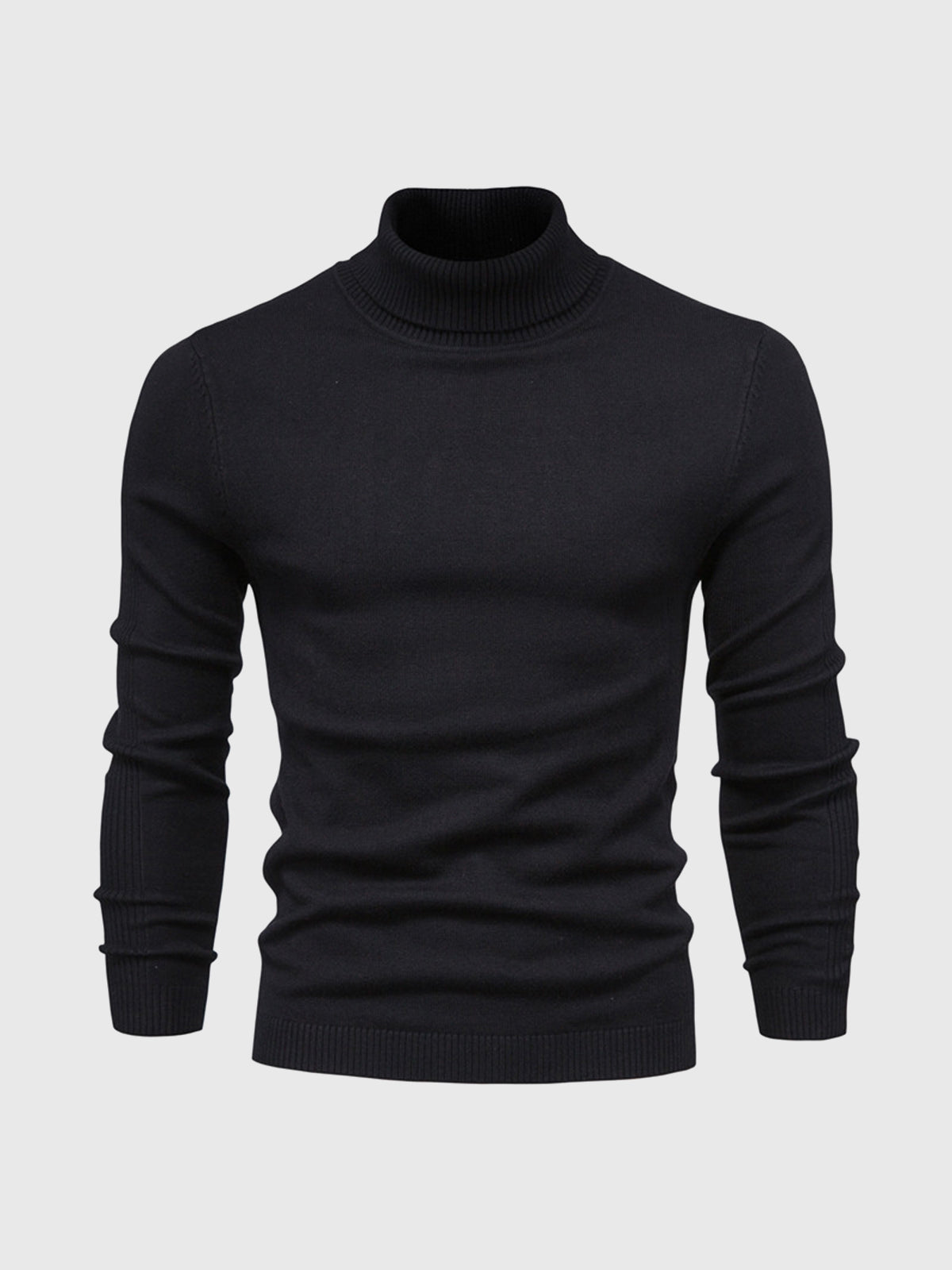 Eleganter Rollkragenpullover für Herren – Hochwertige Baumwolle & Pflegeleicht 9