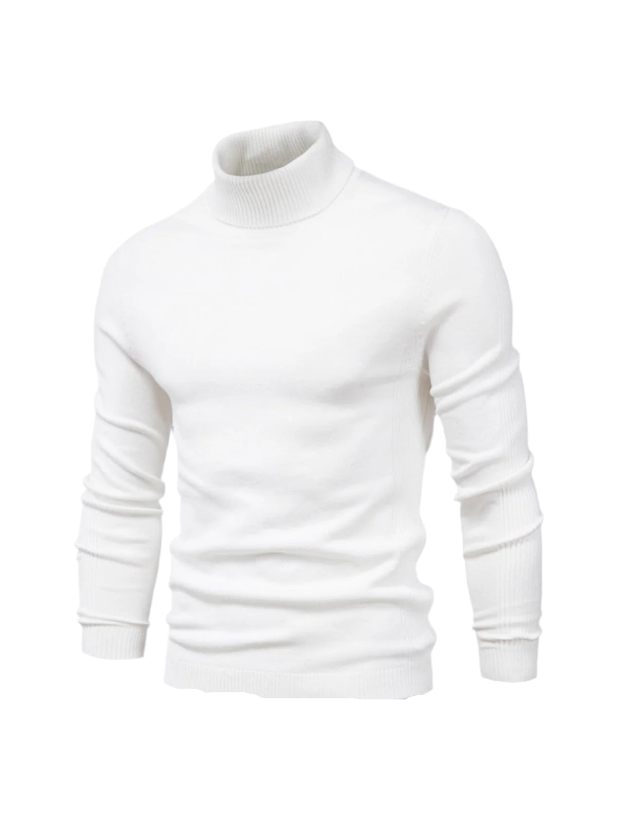 Eleganter Rollkragenpullover für Herren – Hochwertige Baumwolle & Pflegeleicht 0