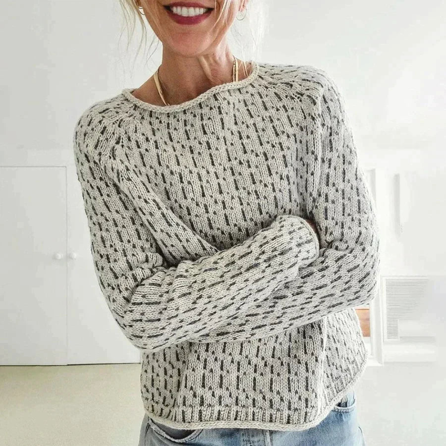 Eleganter Strickpullover für Damen – Vielseitig & Bequem
