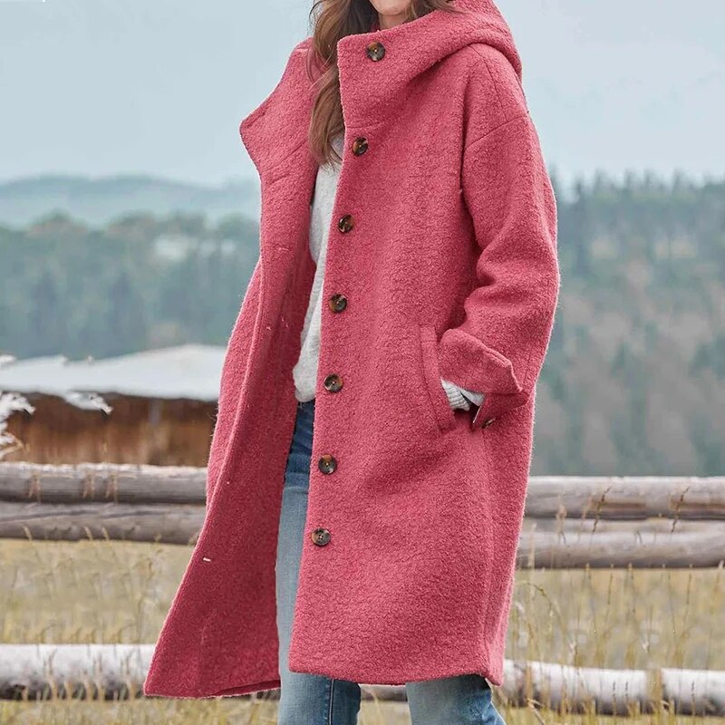 Eleganter Wintermantel für Damen – Stilvoll & Schützend