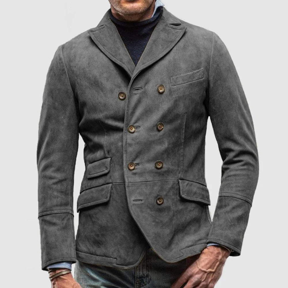 Eleganter Herren Blazer – Slim Fit mit Zweireiher-Knopfleiste 1