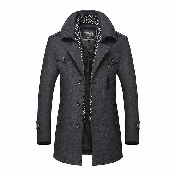 Eleganter Herrenmantel – Zeitloser Stil & Komfort 0