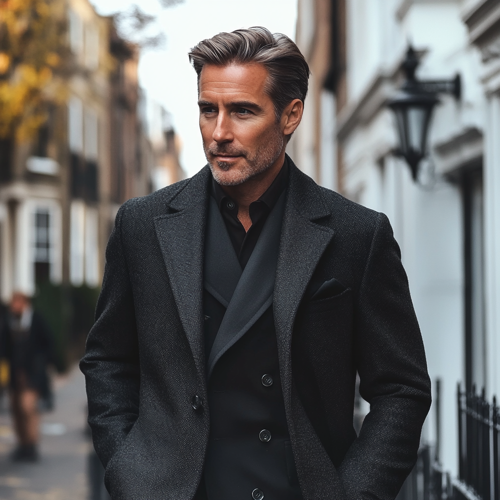 Eleganter Herrenmantel – Zeitloser Stil & Komfort 1