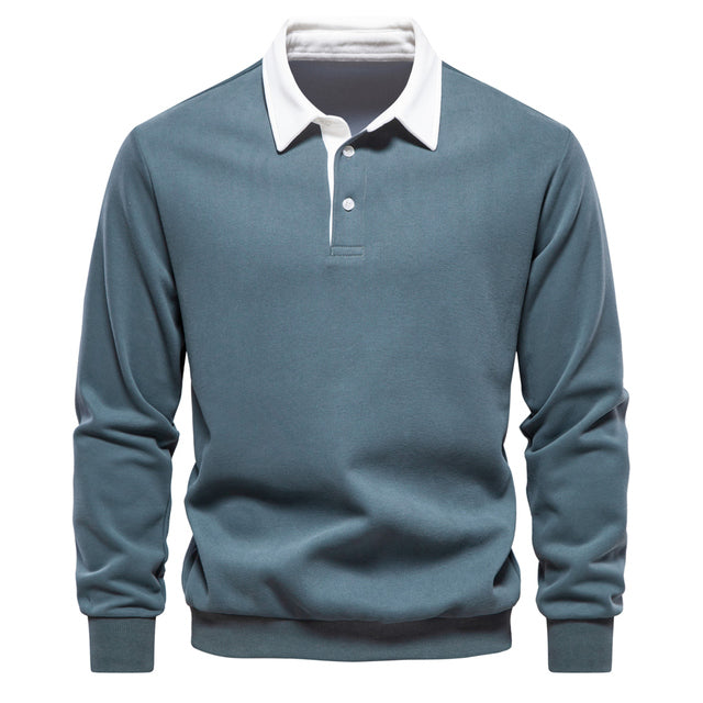 Elegantes Langarm Poloshirt Herren – Stilvoller Komfort für Jeden Anlass 3