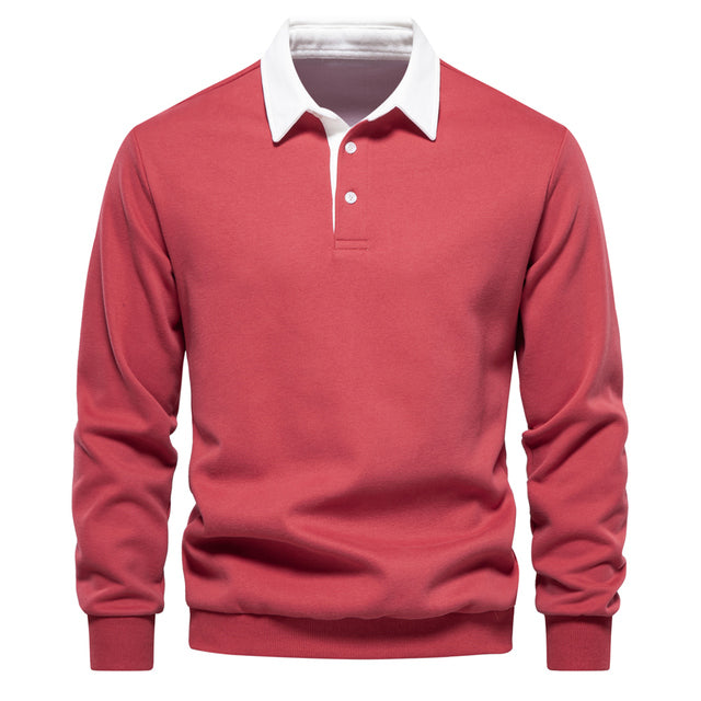 Elegantes Langarm Poloshirt Herren – Stilvoller Komfort für Jeden Anlass 5