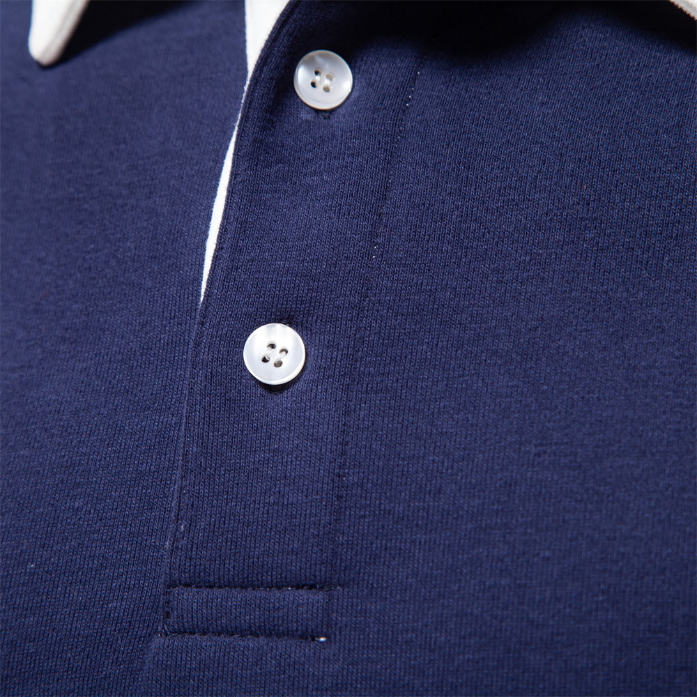 Elegantes Langarm Poloshirt Herren – Stilvoller Komfort für Jeden Anlass 7
