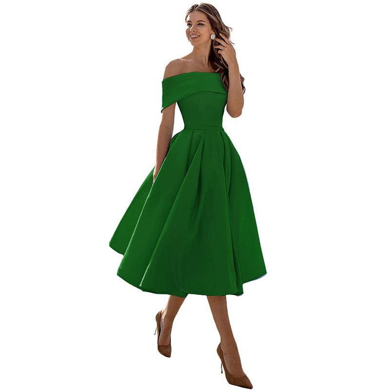 Elegantes Partykleid Schwarz – Trägerlos & Vielseitig für Damen