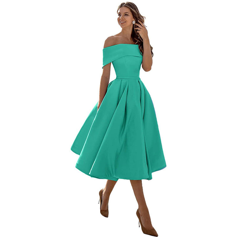 Elegantes Partykleid Schwarz – Trägerlos & Vielseitig für Damen