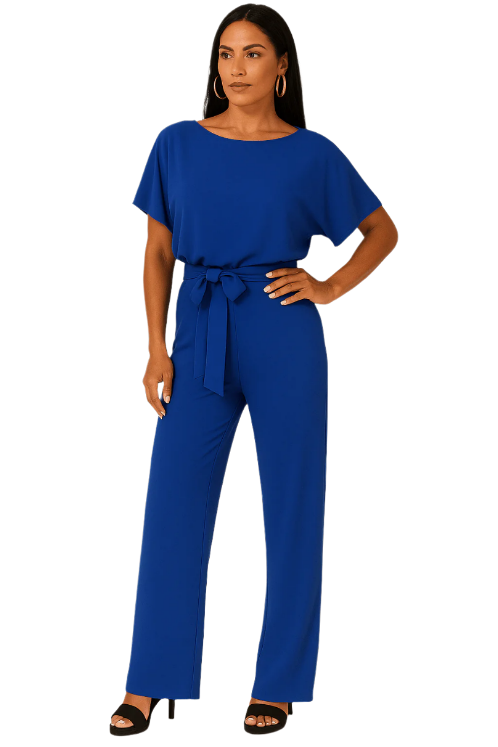Elva – Jumpsuit – Elegantes Design mit verstellbarem Gürtel