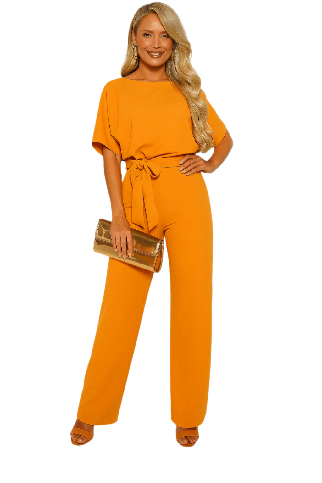 Elva – Jumpsuit – Elegantes Design mit verstellbarem Gürtel