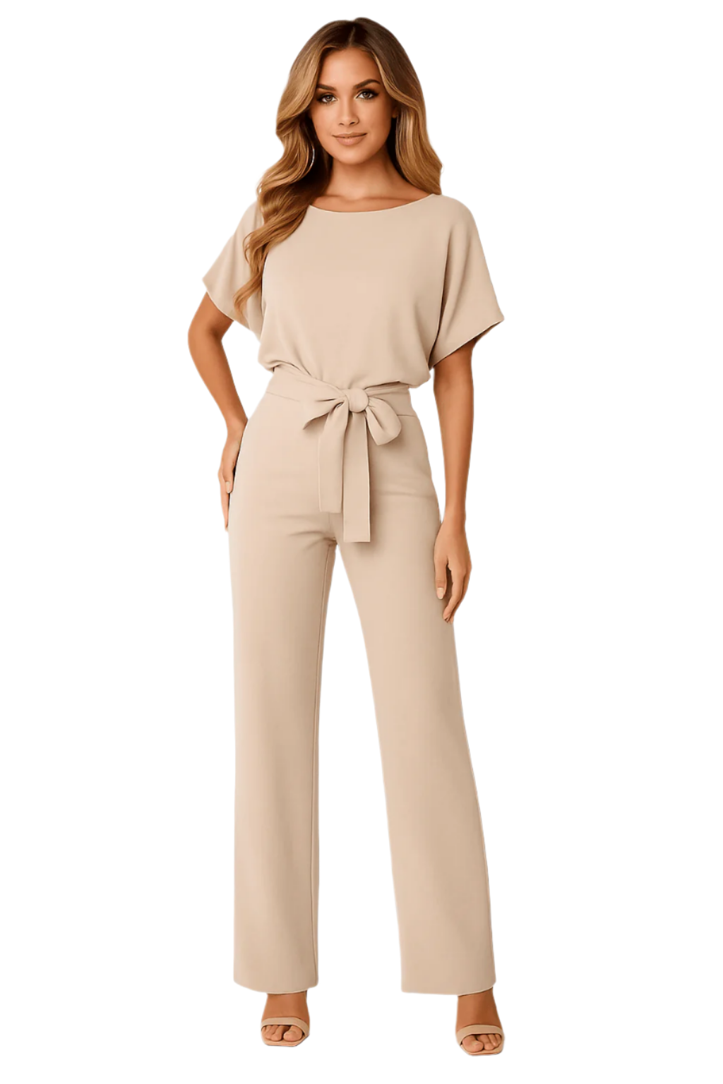 Elva – Jumpsuit – Elegantes Design mit verstellbarem Gürtel