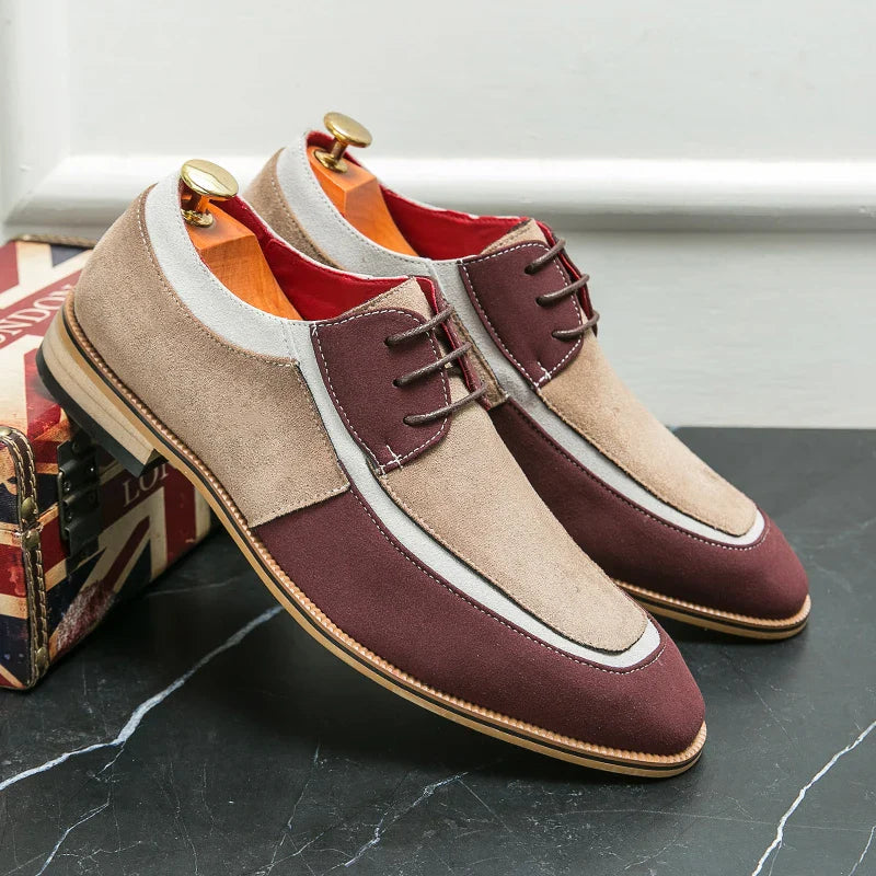 Enzo – Herren Schuhe – Elegantes Wildlederdesign