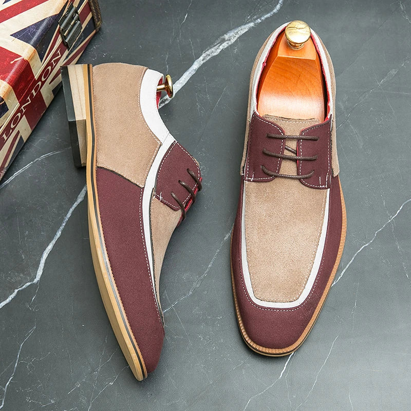 Enzo – Herren Schuhe – Elegantes Wildlederdesign